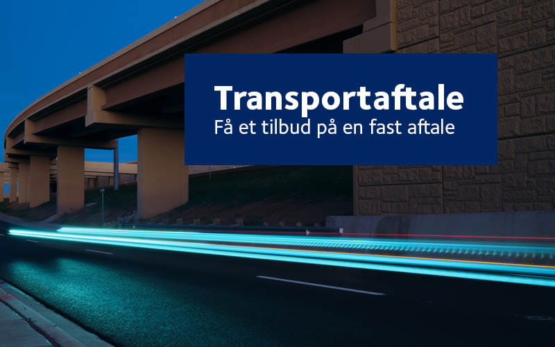 Transportaftale DSV